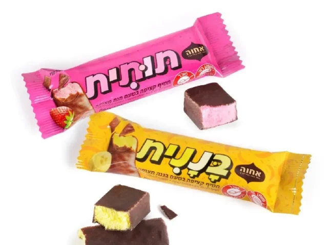 חטיף בננית וחטיף תותית במהדורה חדשה