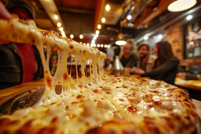 גבינה נמתחת - שיא חדש?