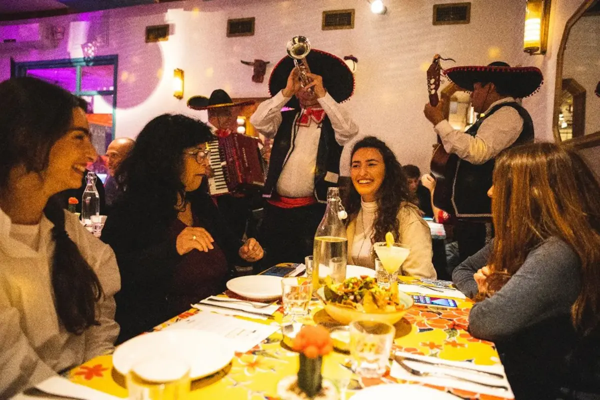 סילבסטר מקסיקני במסעדת לה מעלה