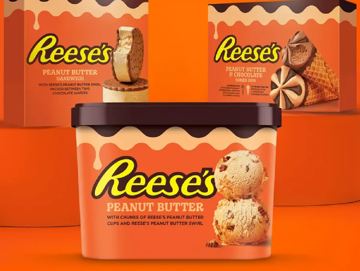 Reese's משיקה סדרת גלידות עם המון חמאת בוטנים