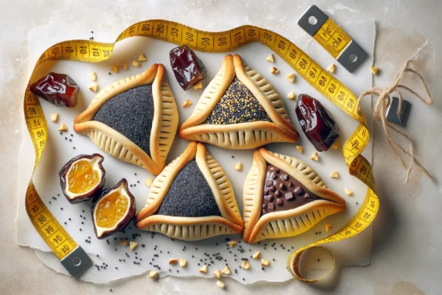 כמה קלוריות יש באוזני המן