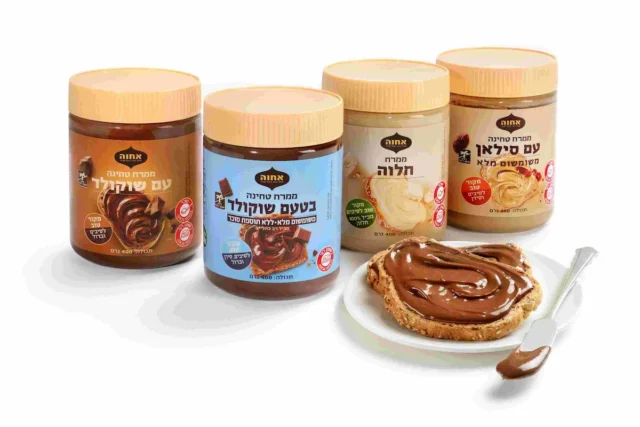 ממרחי טחינה מתוקים של אחוה