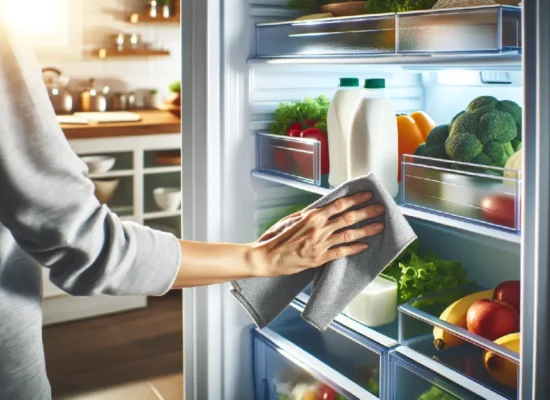 איך לנקות את המקרר