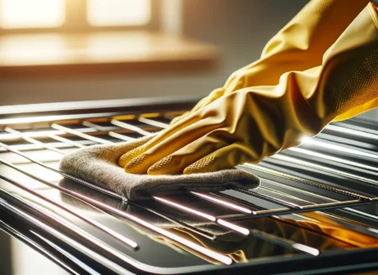 איך לנקות רשתות תנור אפייה