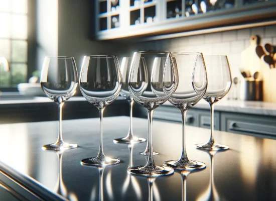 איך לנקות כוסות יין עד להברקה