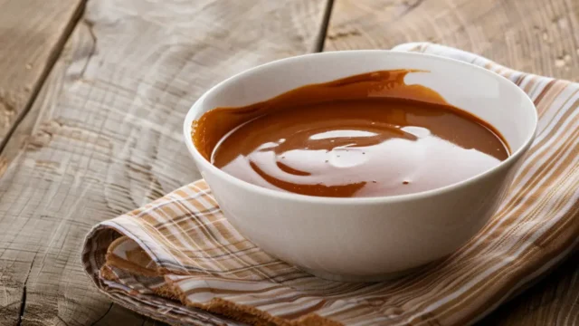 המסת שוקולד במיקרוגל