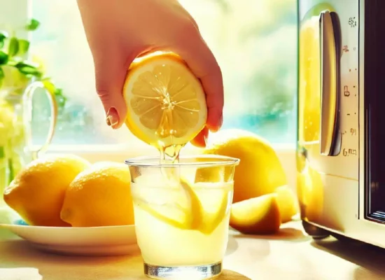 איך לסחוט מיץ לימון טרי בעזרת המיקרוגל