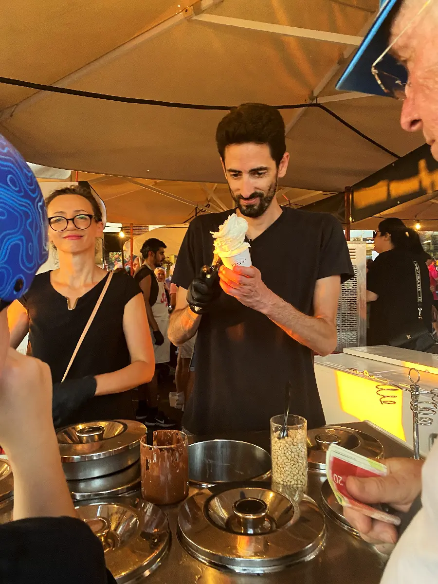 פסטיבל הגלידה הראשון בשוק הנמל של תל אביב
