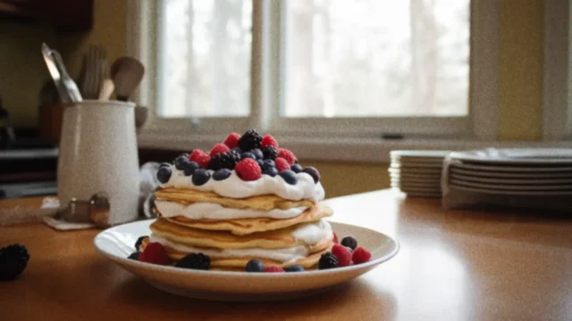 עוגת פנקייקים ביתית