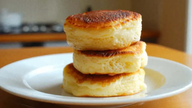 מגדל פנקייק עננים יפני