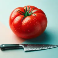 איך לחתוך עגבניות כמו מקצוענים – בלי כל הבלגן