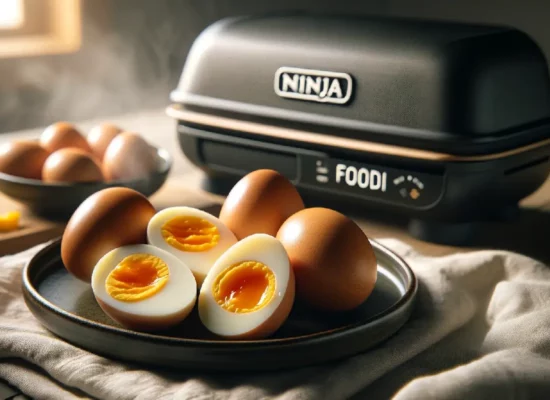איך מכינים ביצים קשות בנינג'ה גריל