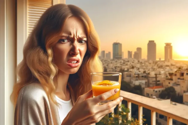 למה לאוכל יש טעם מר אחרי צחצוח שיניים