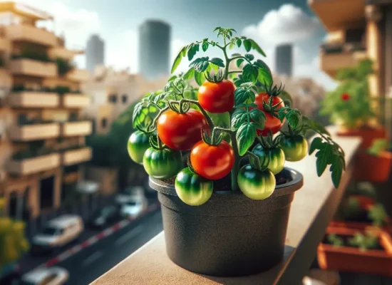איך לגדל עגבניות בבית