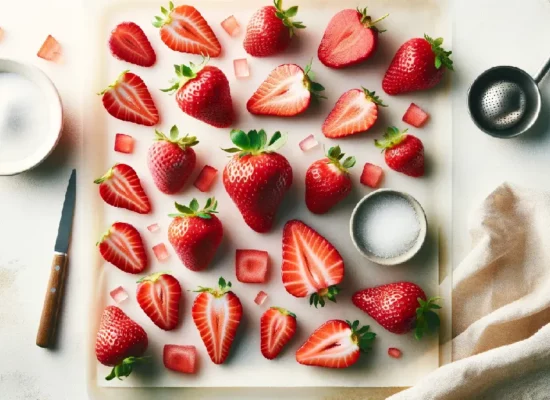 איך להקפיא תותים בצורה הנכונה