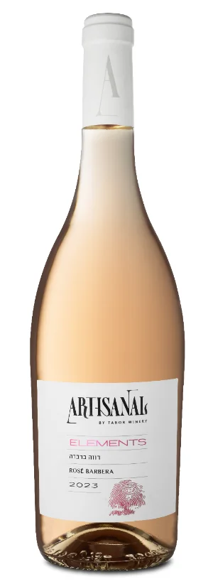 בקבוק יין רוזה ברברה מסדרת Elements של יקב תבור