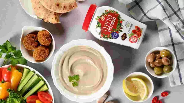 טחינה מסורתית של אחוה