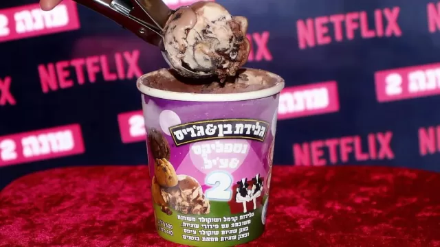 גלידת נטפליקס אנד צ'יל 2 של בן אנד ג'ריס