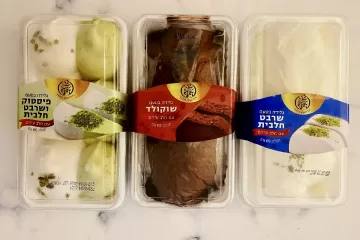 גלידות שמנת עם חלב עיזים טורקיות חדשות