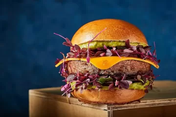 JBurger - פופ אפ המבורגר טבעוני מושחת במסעדת J17