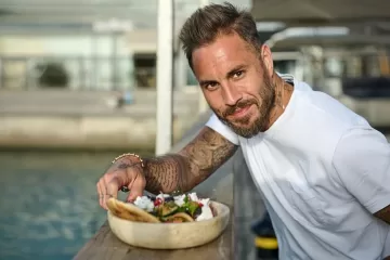 שף טום אביב בפסטיבל פורט שף בנמל תל אביב