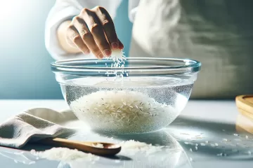 האם צריך לשטוף אורז לפני הבישול