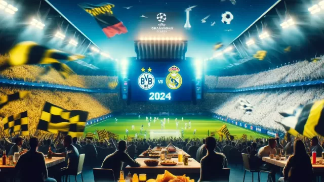 איפה צופים בגמר ליגת האלופות 2024 ואוכלים טוב